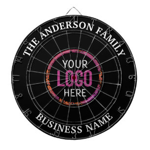 Logo Business Company Branded Dartbord