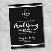 Logo Business Grand Opening Briefkaart