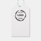 Logo Business Modern Minimale Design Cadeaulabel (Voorkant)