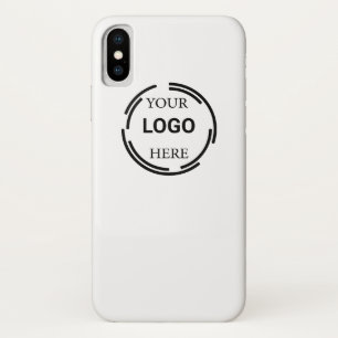 Logo Business Modern Minimale Design iPhone X Hoesje
