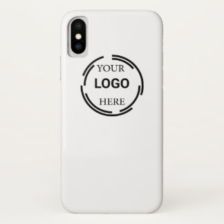 Logo Business Modern Minimale Design iPhone X Hoesje