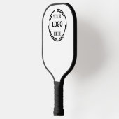 Logo Business Modern Minimale Design Pickleball Paddle (Links)