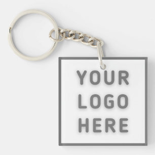 Logo Business Modern Square Sleutelhanger