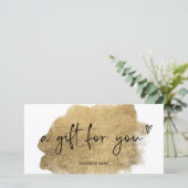 logo cadeau voor goudfolie (Staand voorkant)