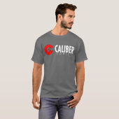 Logo Caliber Comics t-shirt gris (Devant entier)