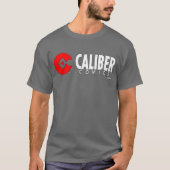 Logo Caliber Comics t-shirt gris (Devant)