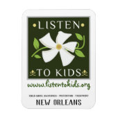 Logo Car Magnet (Vertical)