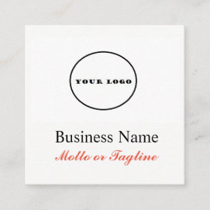 logo carré rouge ajouter mes cartes carte de visit
