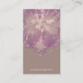 Logo Carte bijoux personnalisée Cristaux sociales (Devant)