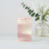 Logo Carte bijoux personnalisée Rose des médias so (Debout devant)