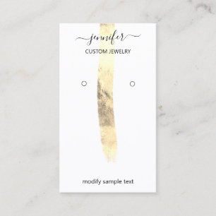 Logo Carte Bijoux Social Media Gold Blanc