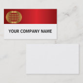 Logo Carte de visite Gold Plain (Devant / Derrière)