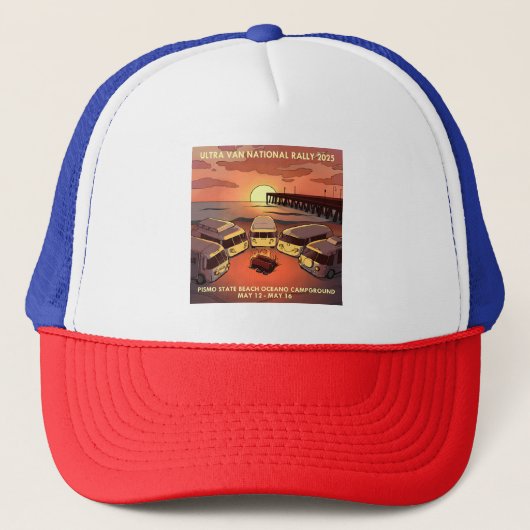 Logo casquette du Rallye national 2025 (Devant)