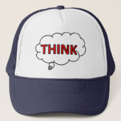 Logo casquette "Think" (Devant)