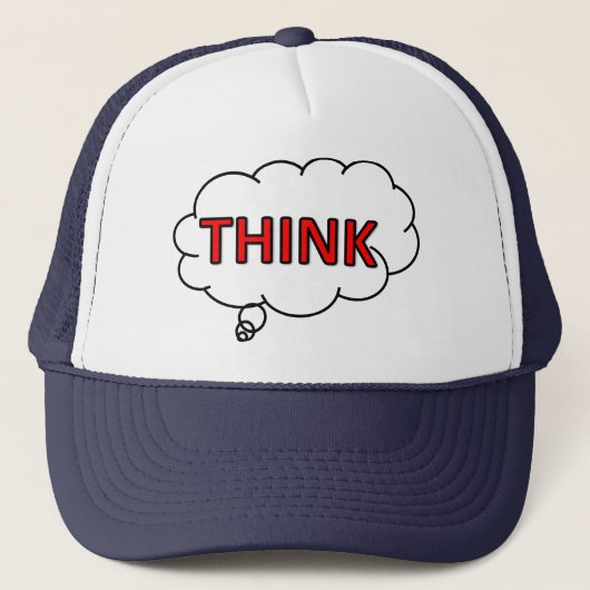 Logo casquette "Think" (Devant)