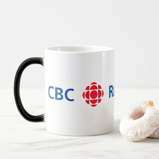 Logo CBC/Radio-Canada - Mug de Morphing (Avec donut)