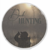 logo chasse canard Sticker (Devant)