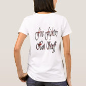 Logo Chaud Fighters Hot Stuff Logo, T-shirt blanc  (Dos)