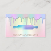 Logo Chef boulangerie, Carte de visite mignon (Devant)