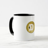 Logo Chien Dogecoin Uniquement Image Mug (Devant gauche)