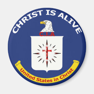 Logo CIA: "Christus is levend" Magneet