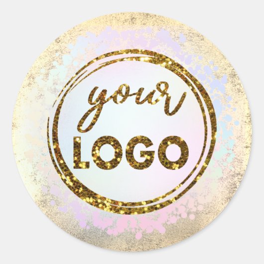 logo Classic ronde sticker (Voorkant)