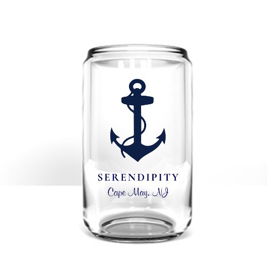 Logo classique d'Ancre de bateau