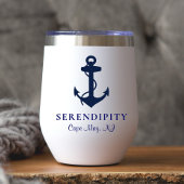 Logo classique d'Ancre de bateau