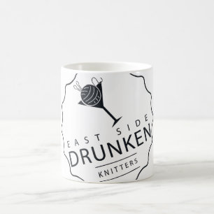Logo classique ESDK mug blanc-on-white