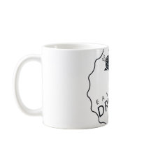 Logo classique ESDK mug blanc-on-white