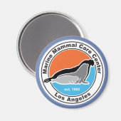 Logo classique MMCC LA en magnet (Recto/Verso)
