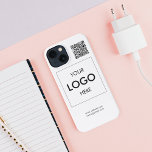 Logo Code QR coque iphone professionnel profession<br><div class="desc">Ajoutez votre logo.</div>