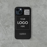Logo Code QR coque iphone professionnel profession<br><div class="desc">Ajoutez votre logo.</div>