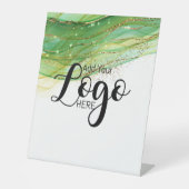 logo commercial personnalisé panneau de signalisat (Recto)