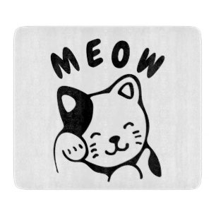 "Logo Conversation" Planche à Découper en Vitre