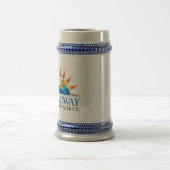 Logo couleur de l'école primaire de Broadway Mug (Centre)