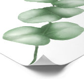 Logo Custom Photo Company Foliage Merry kerst Poster (Hoek)