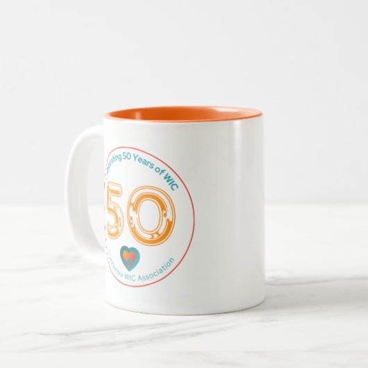 Logo CWA Orange Mug (Devant gauche)