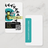 Logo d'abeille - Beeyard, étiquette de produit de  (Devant / Derrière)