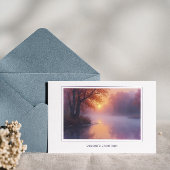 Logo d'affaires élégant Carte de vacances d'entrep