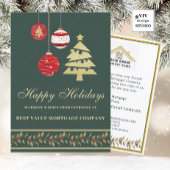 Logo d'affaires moderne QR Carte de vacances