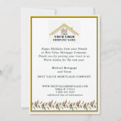 Logo d'affaires moderne QR Carte de vacances (Dos)