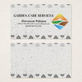 Logo d'aménagement paysager | Services de soins de (Devant & derrière)