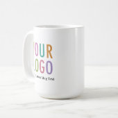 Logo de 15 oz Café Mug pour les employés Promotion (Devant gauche)