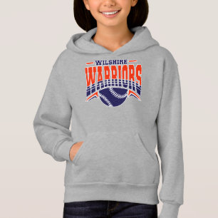 Logo de base-ball de la marine Wilshire Warriors