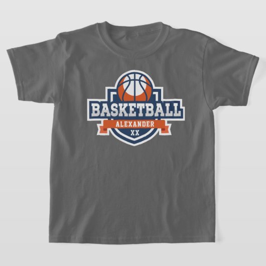 Logo de basket Personnaliser T-shirt (Poser)