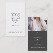 Logo de bijoux Sørina Moonstone Carte de visite (Devant / Derrière)