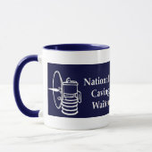 Logo de bleu de tasse de _de NVCS Waitomo (Gauche)