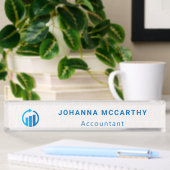 Logo de Business Accounting | Plaque de nom de bur