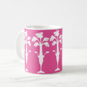 Logo de Charles de céleri tasse fuchsia classique (Devant gauche)
